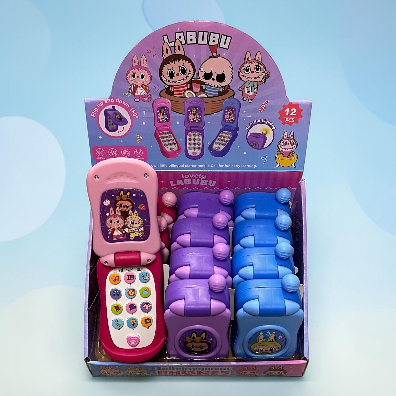 TELEFON PUZZLE LABUBU CUTE DLA DZIECI.