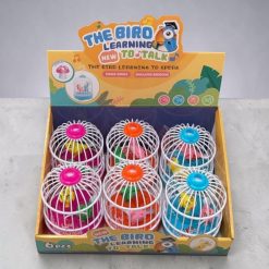 PTAKI ŚPIEWAJĄCE W KLATCE NA BATERIA ŚWIATŁA DŹWIĘKI.