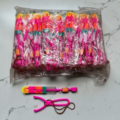 WIATRACZEK LATAJĄCY LED PROCA HELIKOPTER PARASOLKA 20CM.