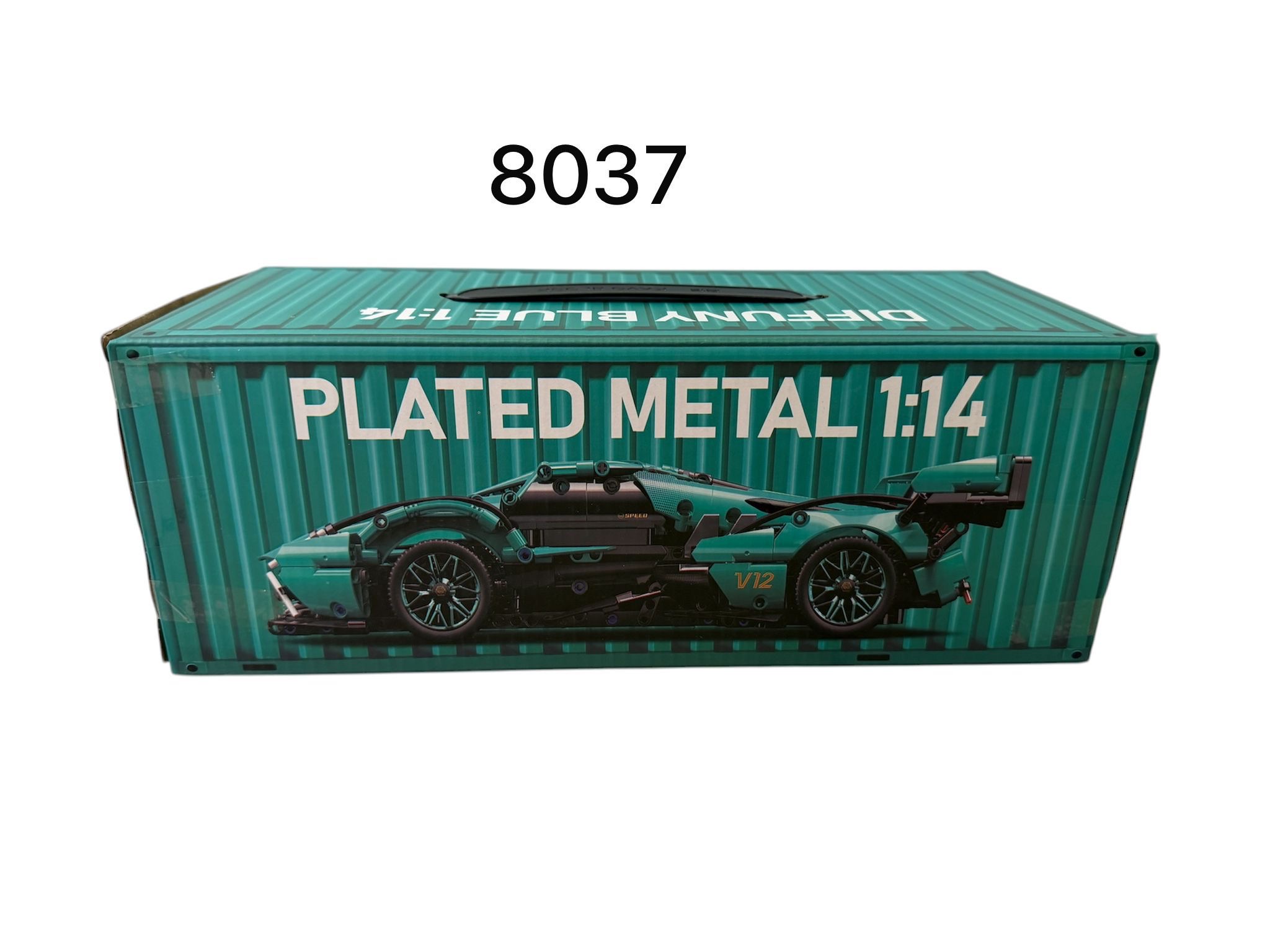 KLOCKI AUTO KONTENER 1:14 DLA DZIECI.