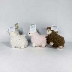 BRELOK MASKOTKA OWCA DO KLUCZY 10CM.