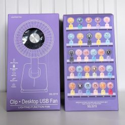 MINI WIATRAK WENTYLATOR PRZENOŚNY AKUMULATOR USB.