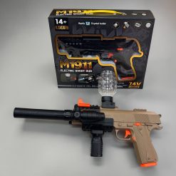 PISTOLET AUTOMATYCZNY NA KULKI ŻELOWE WODNE.