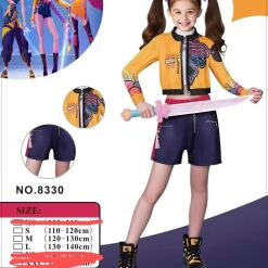 STRÓJ K-POP DEMON HUNTERS DLA DZIEWCZYNKI.