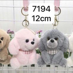 BRELOK MASKOTKA PIEŚ CUTE DO KLUCZY.