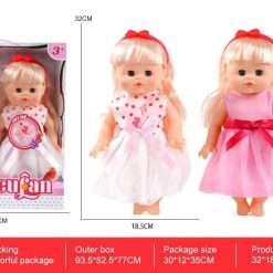 ZESTAW LALKA CUTE BEAUTIFUL DLA DZIECI 32CM.