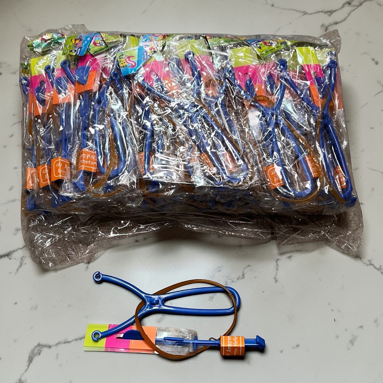 WIATRACZEK LATAJĄCY LED PROCA HELIKOPTER PARASOLKA 15CM.