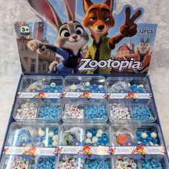 ZESTAW BIŻUTERII BRANSOLETKA ZOOTOPIA DLA DZIECI.