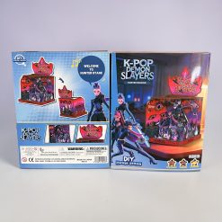 ZESTAW KLOCKI MINIATUROWY DOMEK K-POP DLA LALEK DIY.