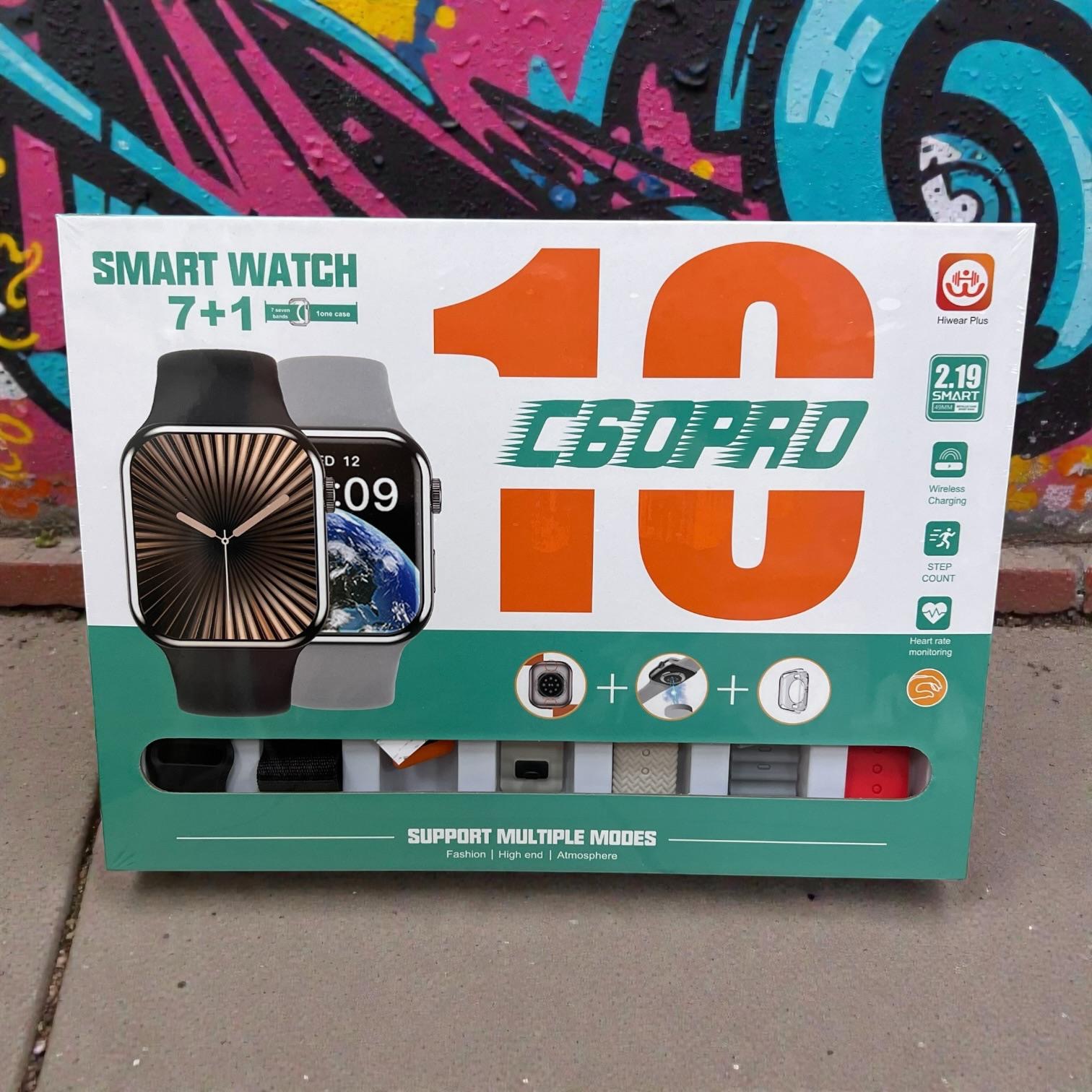 ZEGAREK SMARTWATCH SMARTBAND C60 PRO OPASKA.