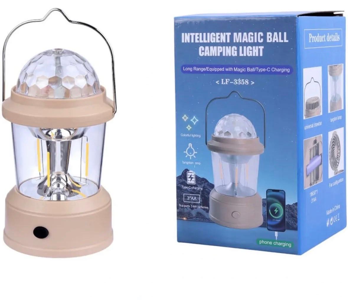 WIELOFUNKCYJNA KOLOROWA ŁADOWALNA LAMPA KEMPINGOWA. - obrazek 2