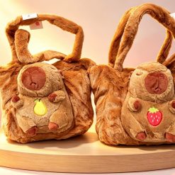 TOREBKA KAPIBARA NA RAMIĘ MASKOTKA PLUSZOWA DLA DZIECI 30CM.