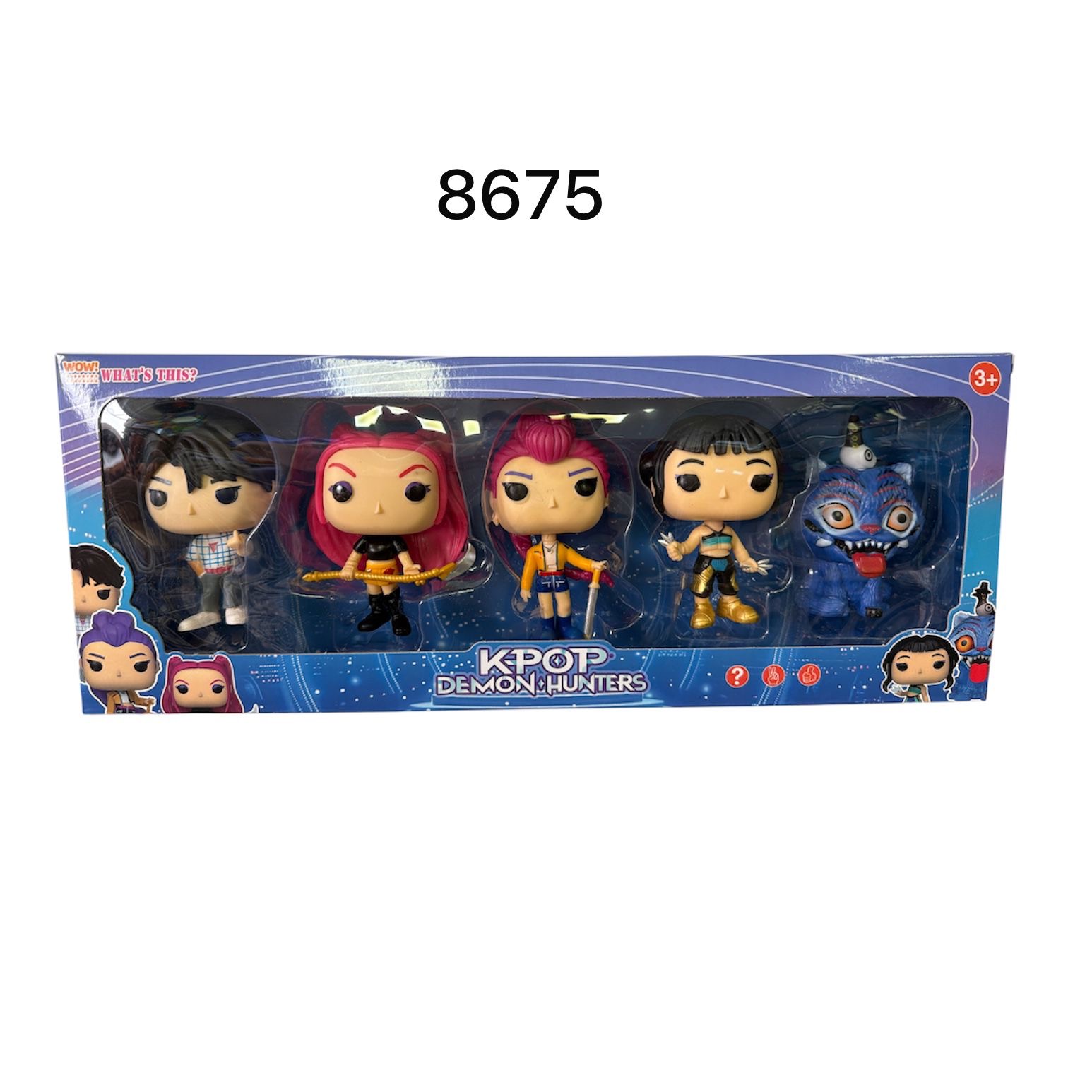 ZESTAW FIGURKI K-POP D.HUNTERS 5 SZTUK DLA DZIECI.
