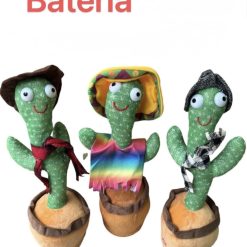 KAKTUS TAŃCZY-ŚPIEWA-POWTARZA I GRA MUZYKĘ BATERIA.