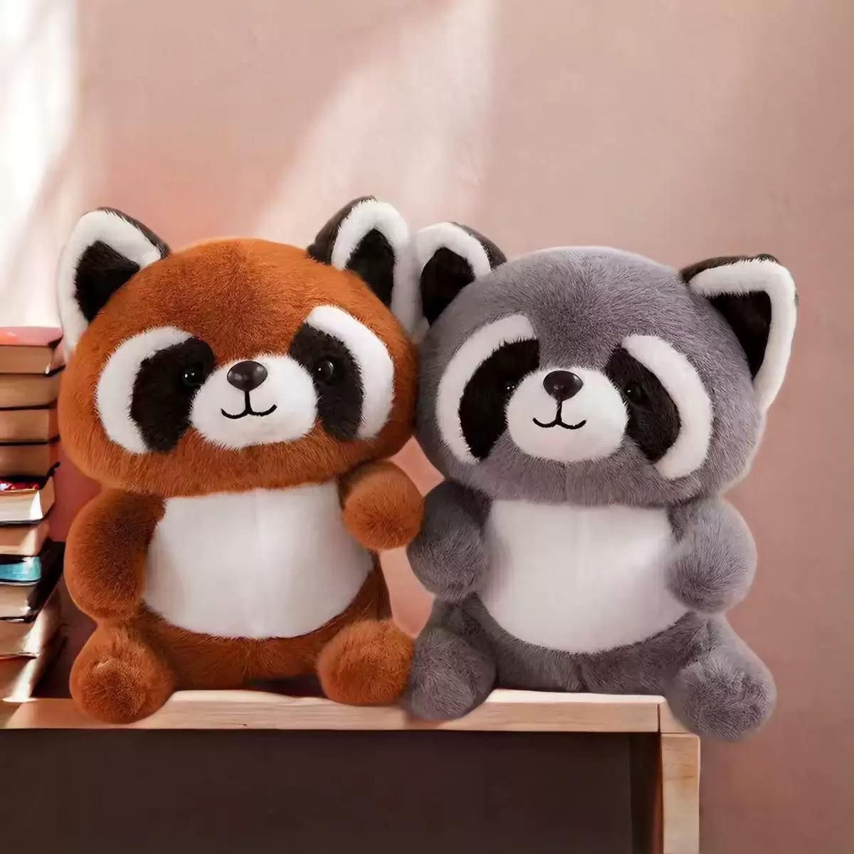MASKOTKA PLUSZAK MIŚ PANDA 25CM.