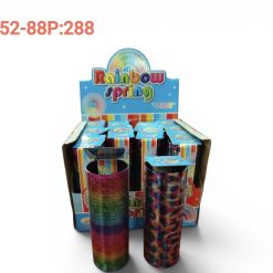 SPRĘŻYNKA KOLOROWA MAGICZNA 15CM GRA DLA DZIECI.