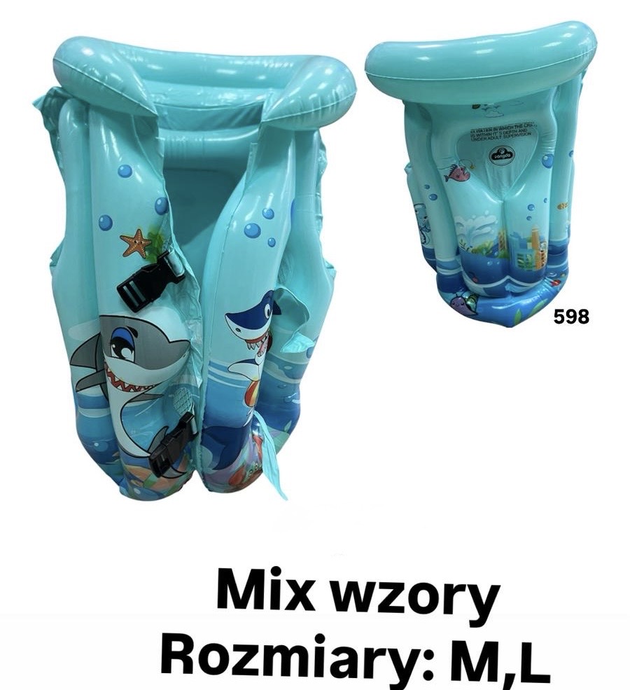 KAMIZELKA DO PŁYWANIA DMUCHANA RATUNKOWY.