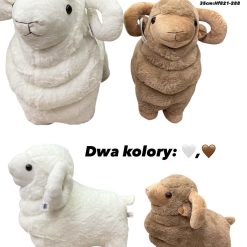 MASKOTKA PLUSZAK OWCA DLA DZIECI 35CM.