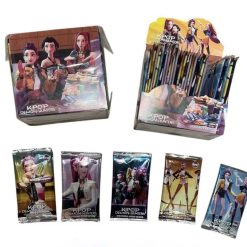 SASZETKI KARTY K-POP 288 KART BOX 36 SASZETEK.