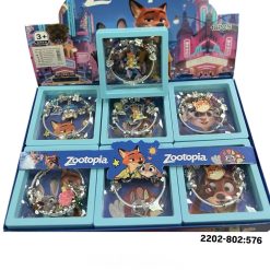 ZESTAW BIŻUTERII BRANSOLETKA ZOOTOPIA DLA DZIECI.