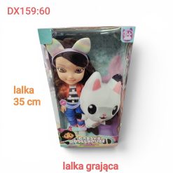ZESTAW LALKA GRAJĄCA KOCI DOMEK GABI DLA DZIECI.