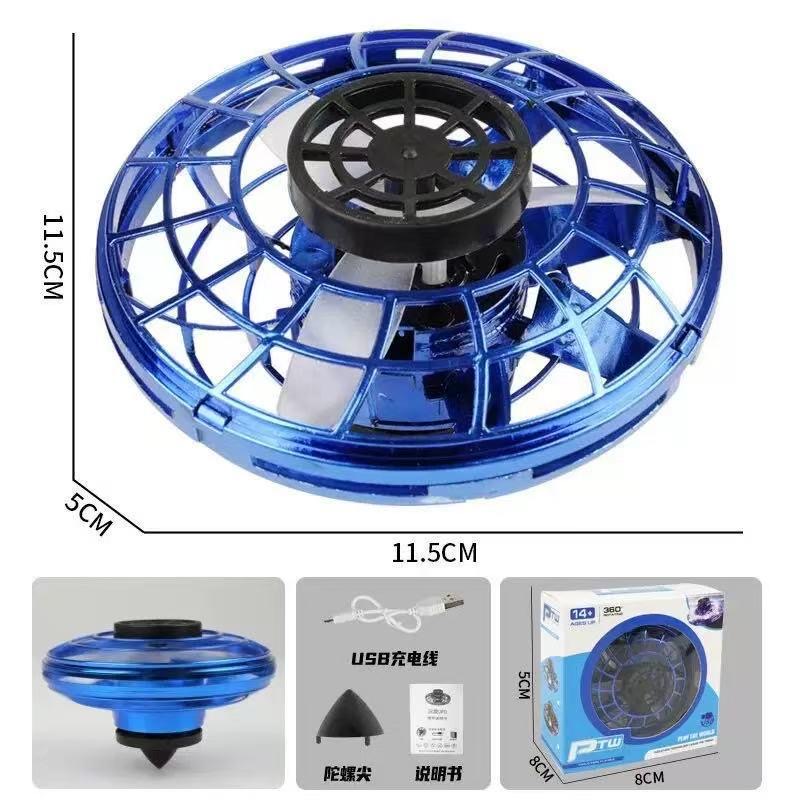 UFO LATAJĄCA KOSMICZNA KULA MAGICZNA MINI DRONE Z PILOTEM. - obrazek 2