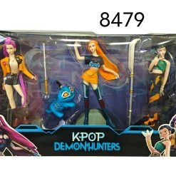 ZESTAW FIGURKI K-POP DEMON HUNTERS DLA DZIECI.