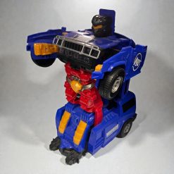 AUTO TRANSFORMUJĄCY ROBOT 2W1 JEŹDZIK DŹWIĘKI LED.