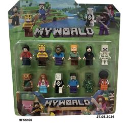 ZESTAW FIGURKI MY WORLD 12PCS DLA DZIECI.