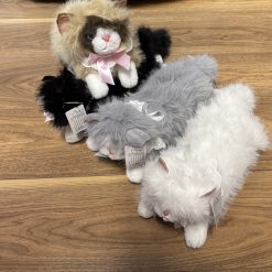MASKOTKA PLUSZAK KOTEK MUZYKA DLA DZIECI 40CM.
