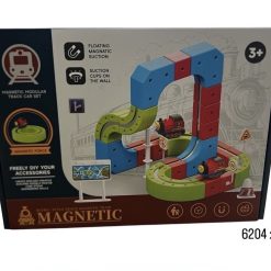 TOR ELEKTRYCZNY KOLEJKA KLOCKI MAGNETYCZNE POCIĄG ANTYGRAWITACYJNY 57 EL.