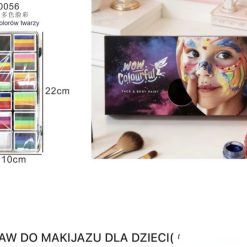 ZESTAW DO MAKIJAŻU DLA DZIECI.