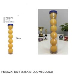 ZESTAW PIŁECZKI DO PING PONGA STOŁOWEGO 6PCS.