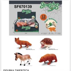 FIGURKI ZWIERZĄT GUMOWE DLA DZIECI.
