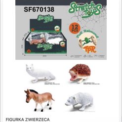 FIGURKI ZWIERZĄT GUMOWE DLA DZIECI.