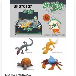 FIGURKI ZWIERZĄT GUMOWE DLA DZIECI.