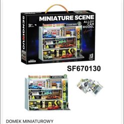 ZESTAW KLOCKI MINIATUROWY DOMEK DLA DZIECI DIY.