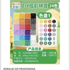ZESTAW KORALIKI ROBIENIA BRANSOLETKA DIY DLA DZIECKA.