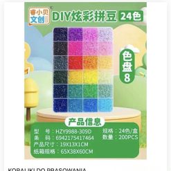 ZESTAW KORALIKI ROBIENIA BRANSOLETKA DIY DLA DZIECKA.
