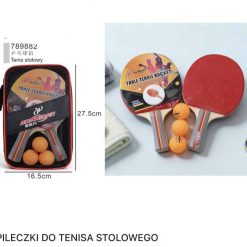 ZESTAW RAKIETKI PIŁECZKI DO PING PONGA STOŁOWEGO.