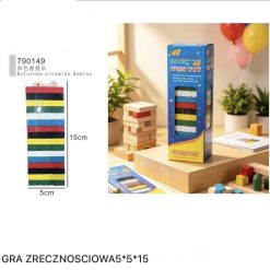 GRA ZRĘCZNOŚCIOWA DLA DZIECI 5x5x15CM.