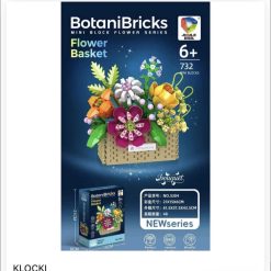 ZESTAW KLOCKI KWIATY 732 ELEMENTÓW BOTANI BRICKS.