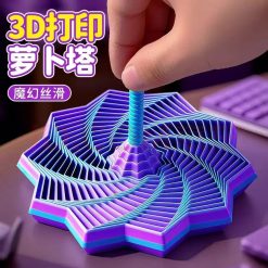 KOSTKA ANTYSTRESOWA FIDGET STAR PLASTIKOWA.