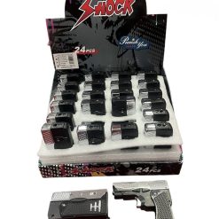 BRELOK PISTOLET BSHOCK RAZI PRĄDEM 2W1.