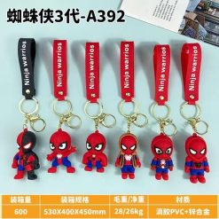 BRELOK FIGURKI GUMOWA SPIDER-MAN DO KLUCZY.