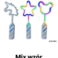 MIECZ ŚWIATŁEM I DŹWIĘKIEM WIRUJĄCY FIGURKI 30CM.