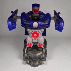 AUTO TRANSFORMUJĄCY ROBOT 2W1 JEŹDZIK DŹWIĘKI LED.