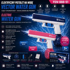 Alternative view of PISTOLET AUTOMATTYCZNY ELEKTRYCZNY NA WODĘ.