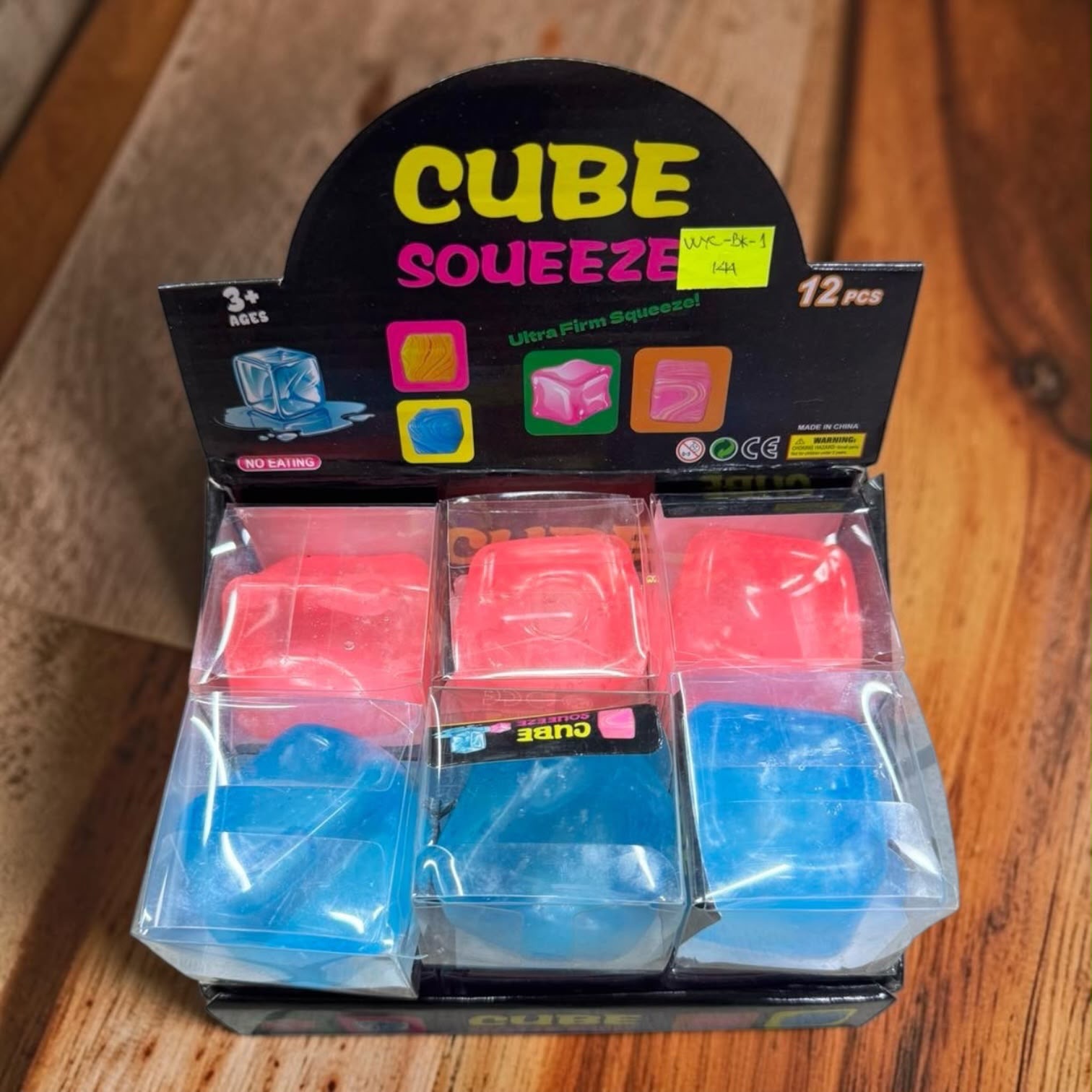 GNIOTKI ANTYSTRESOWE CUBE 5CM DLA DZIECI.