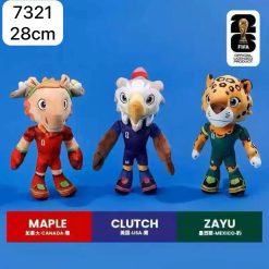 MASKOTKA PLUSZAK FIFA DLA DZIECI 28CM.